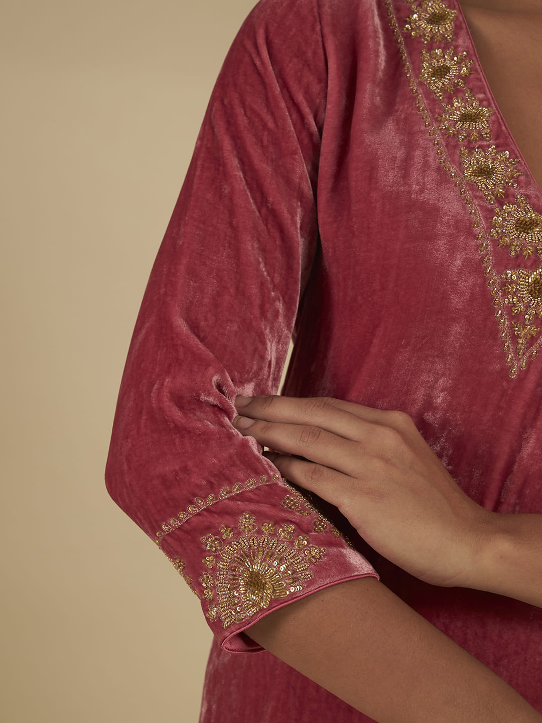 Rosella Velvet Suit Set