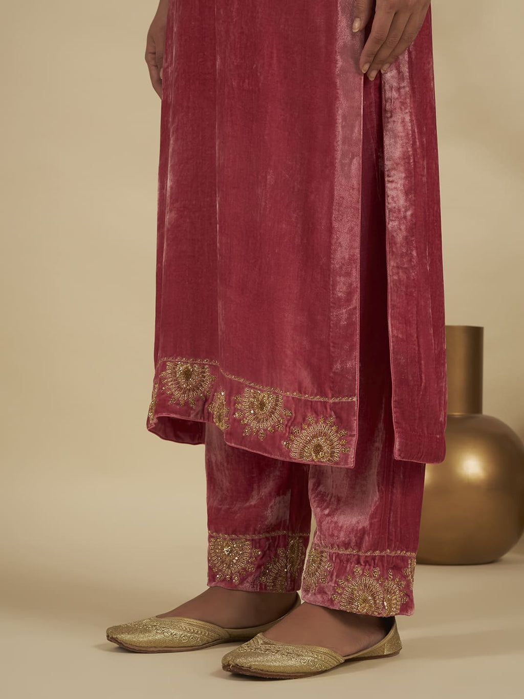 Rosella Velvet Suit Set