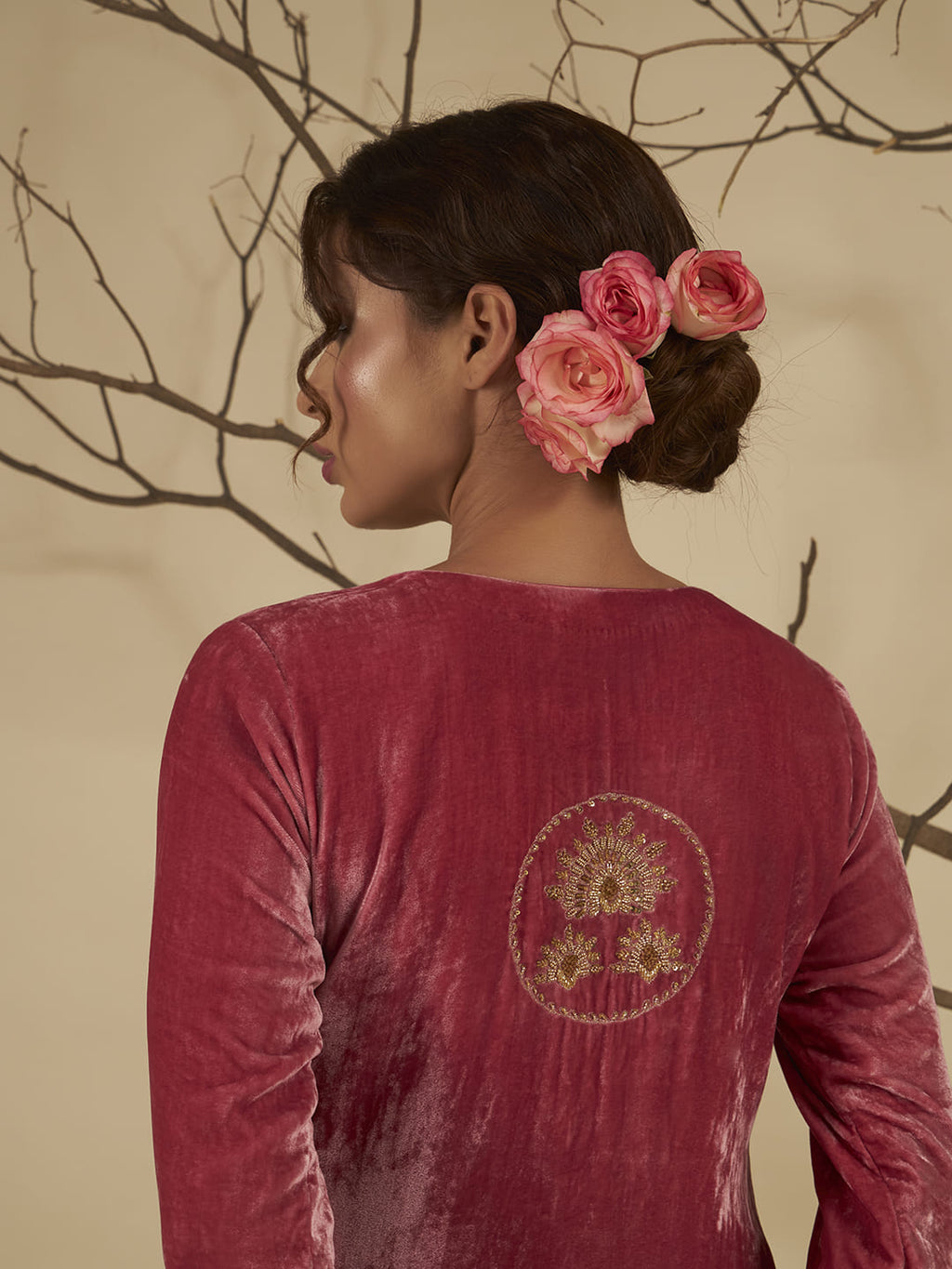 Rosella Velvet Suit Set