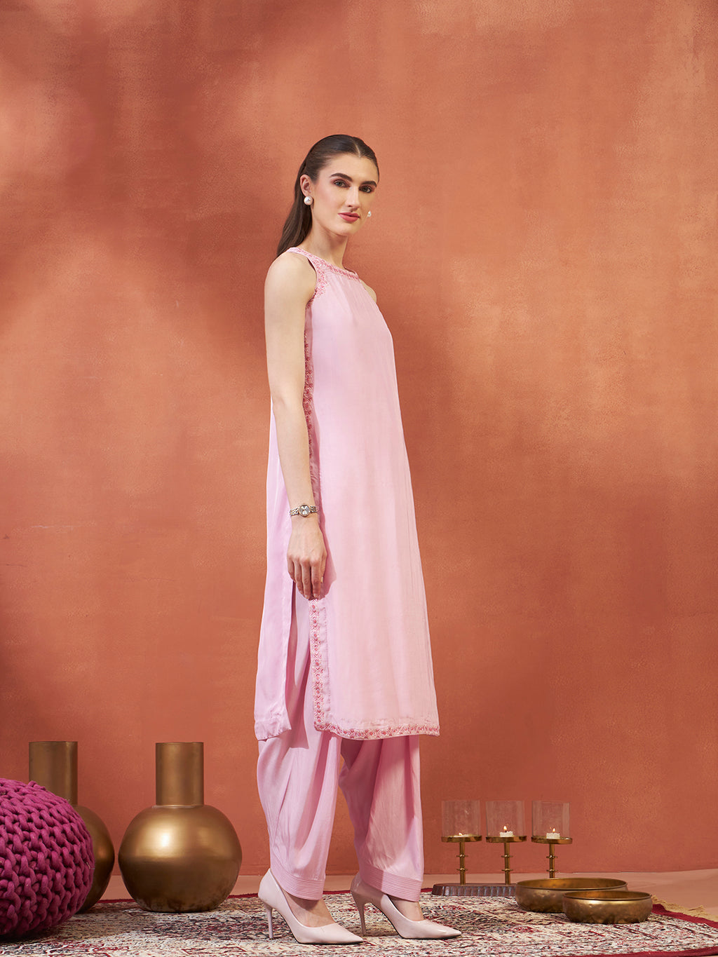 Rosy Pink Suit Set