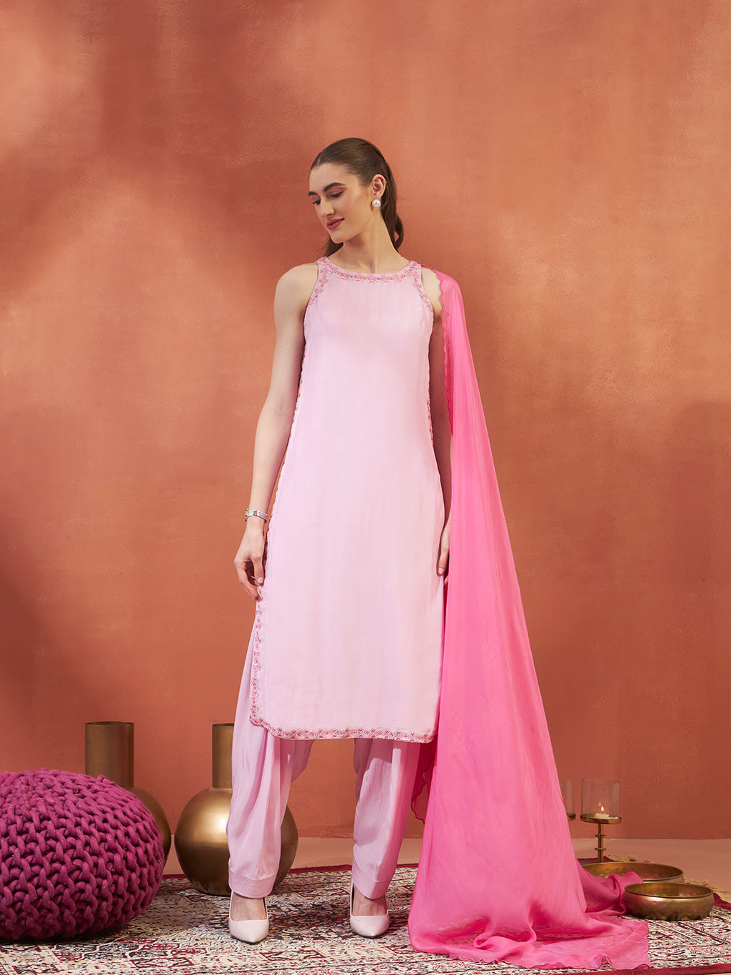 Rosy Pink Suit Set