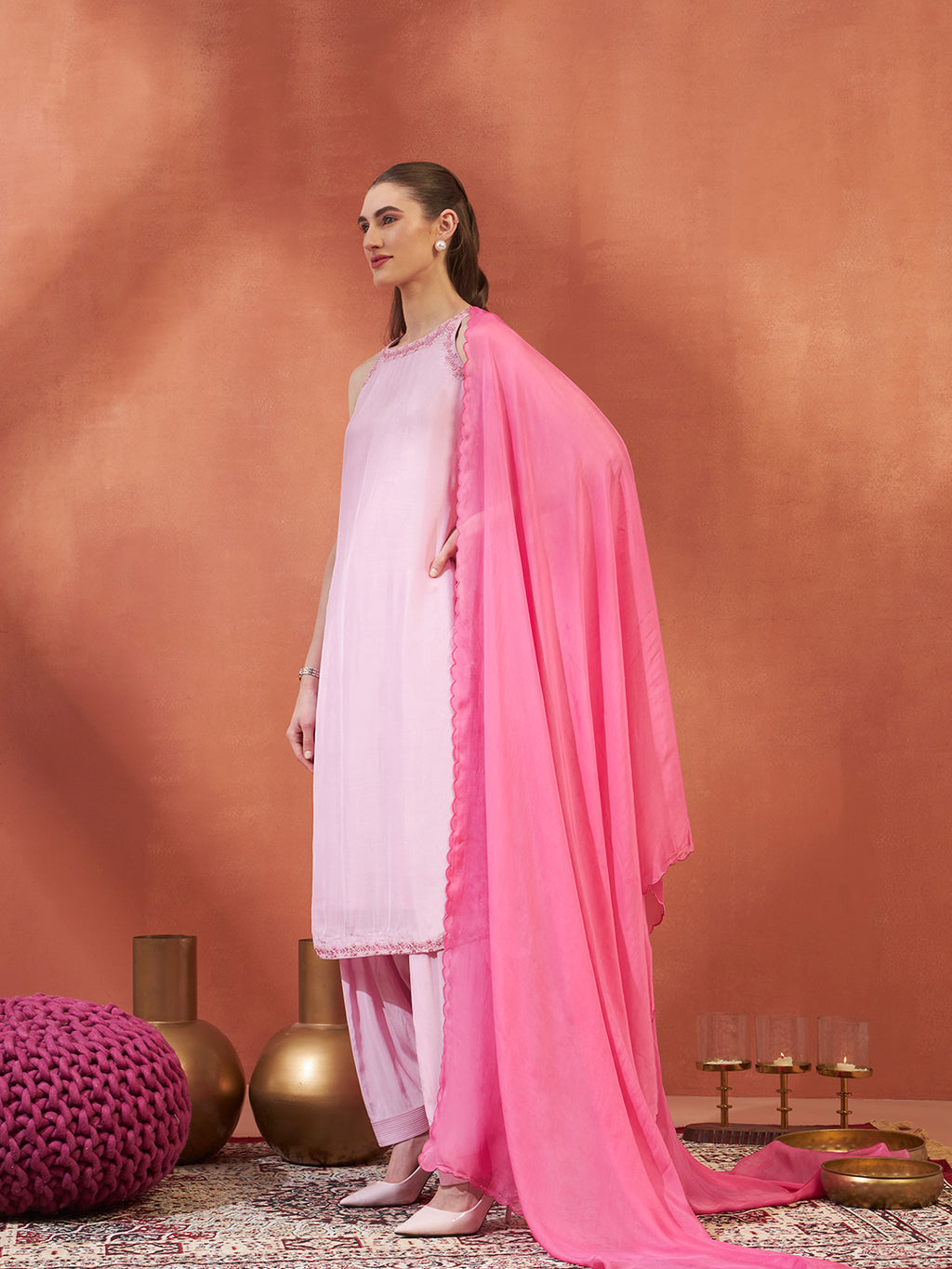 Rosy Pink Suit Set