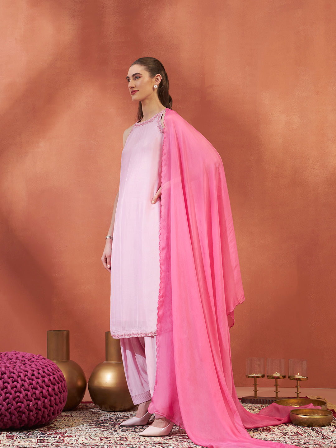 Rosy Pink Suit Set