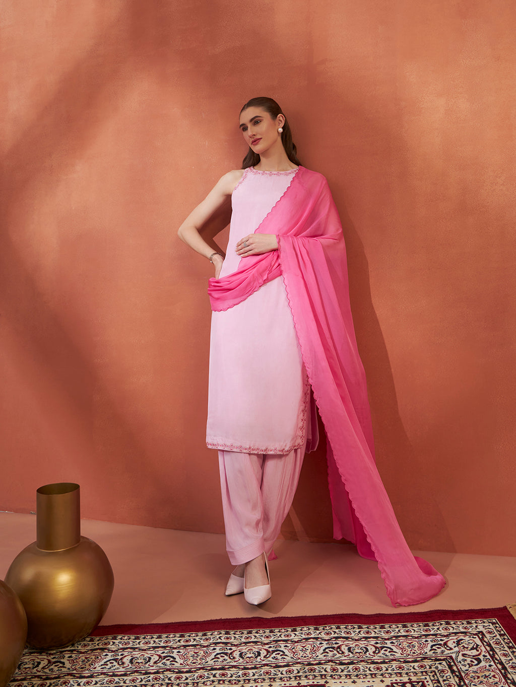 Rosy Pink Suit Set