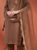 Bronze Bloom Dupatta