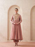 Dust Rose Anarkali Suit Set
