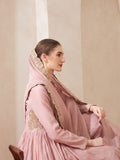 Dust Rose Anarkali Suit Set