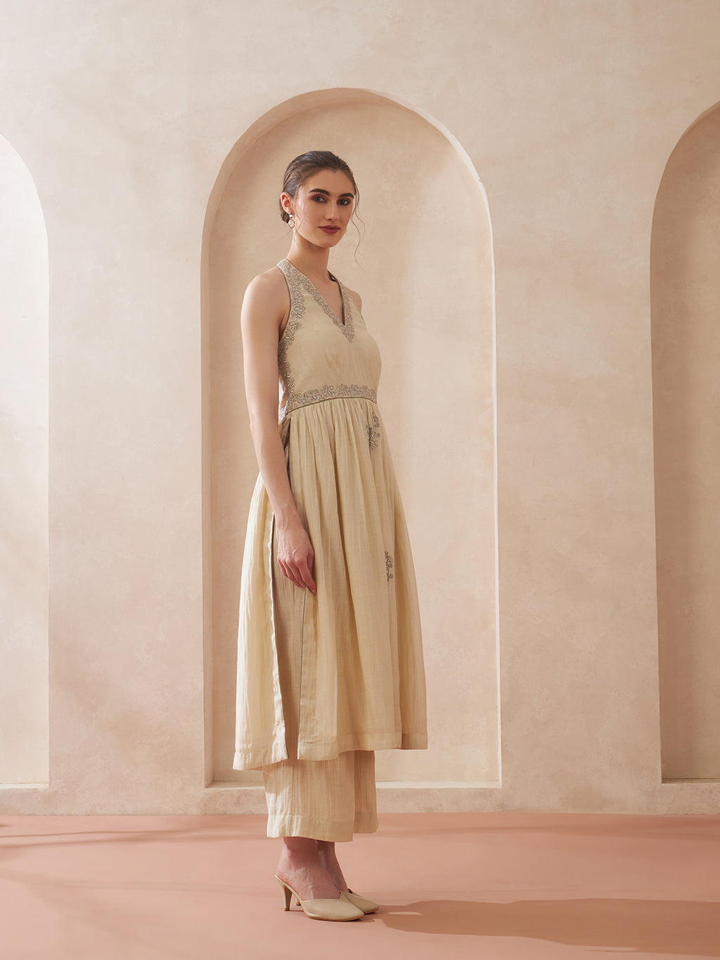 Ivory Sage Suit Set