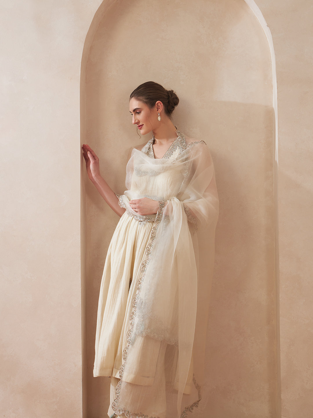 Ivory Sage Suit Set