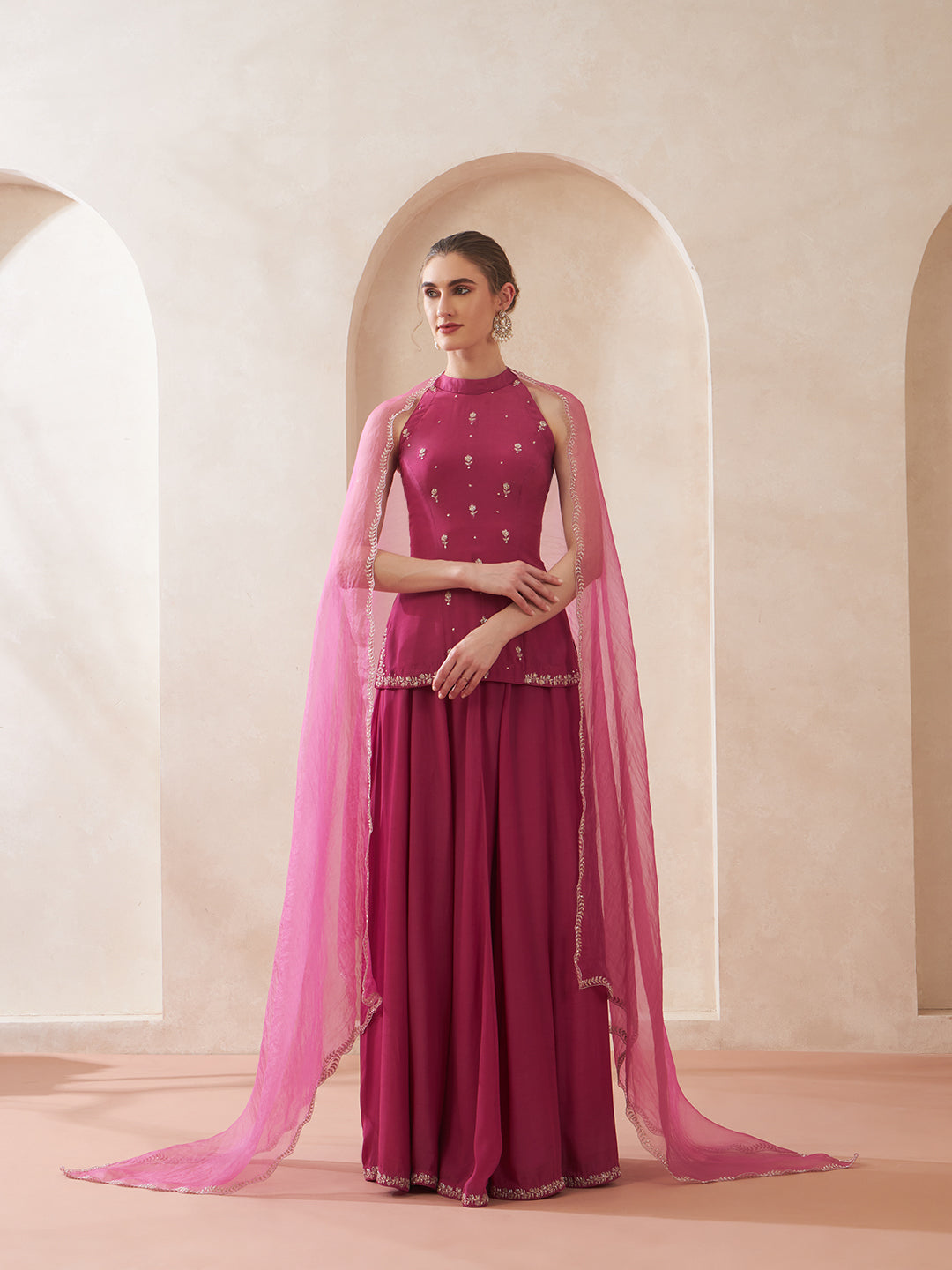 Rooh Gulabi Suit Set