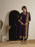 Plum Suit Set