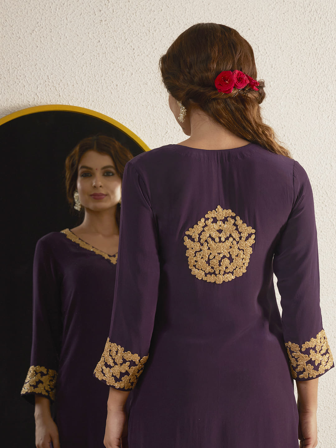 Plum Suit Set