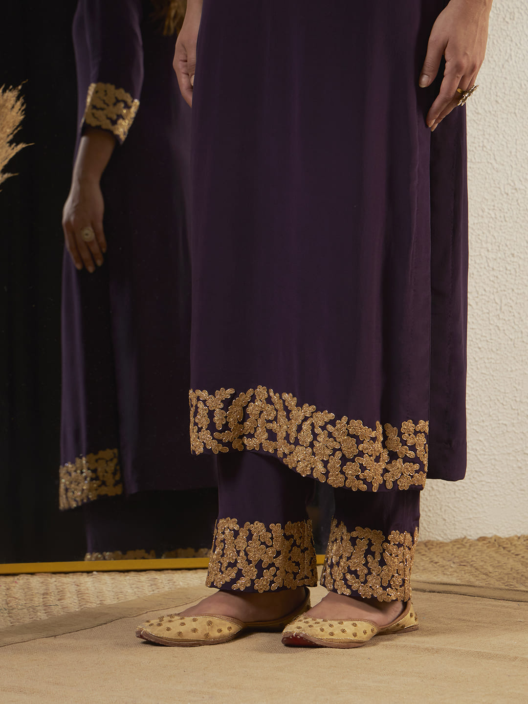 Plum Suit Set