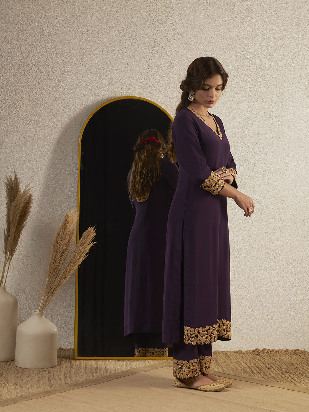 Plum Suit Set