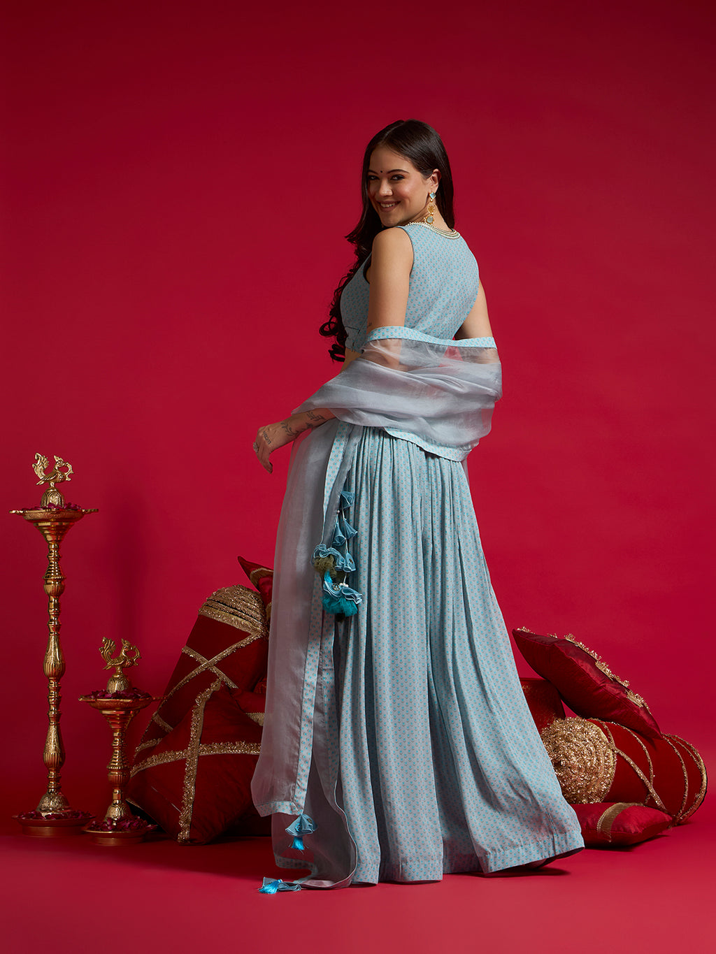 Jhoom Lehenga Set