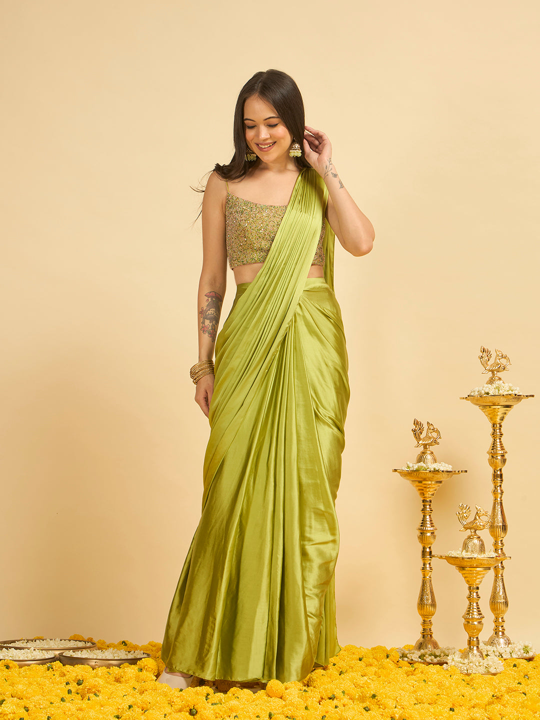Adaa-E-Jashn Pre Draped Saree