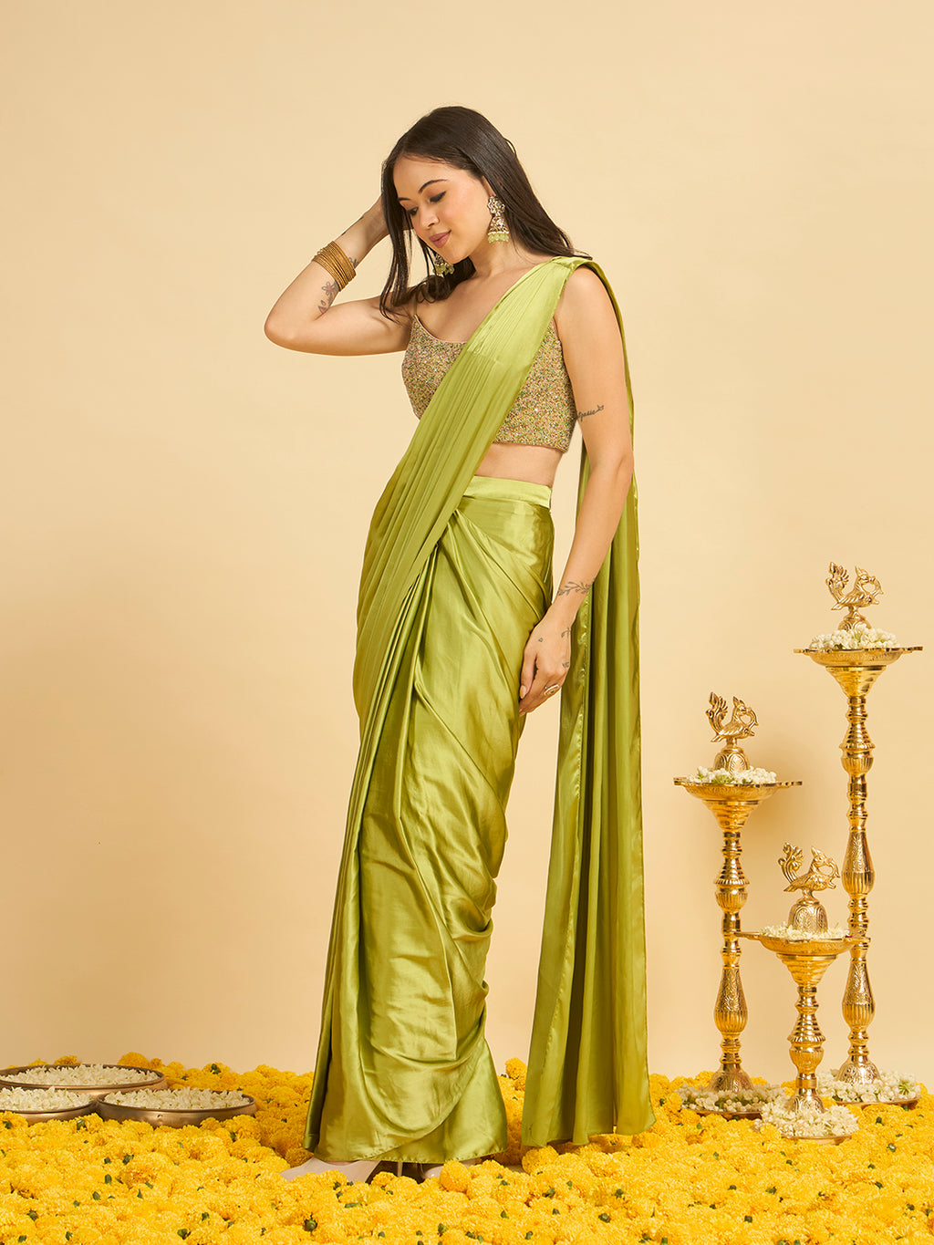 Adaa-E-Jashn Pre Draped Saree
