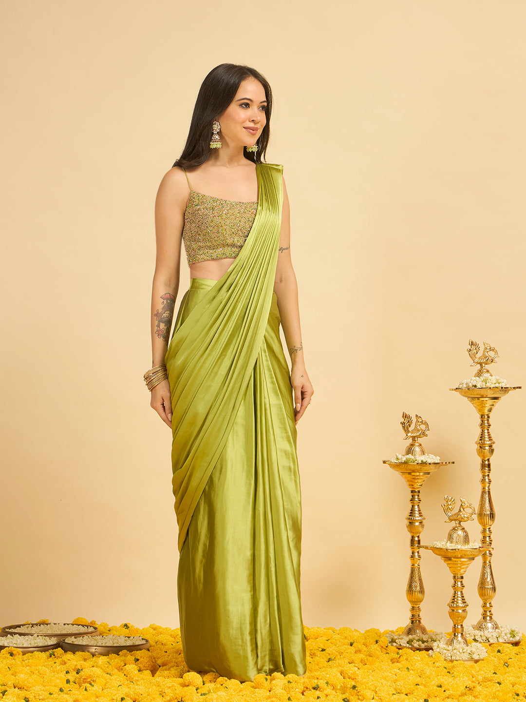 Adaa-E-Jashn Pre Draped Saree