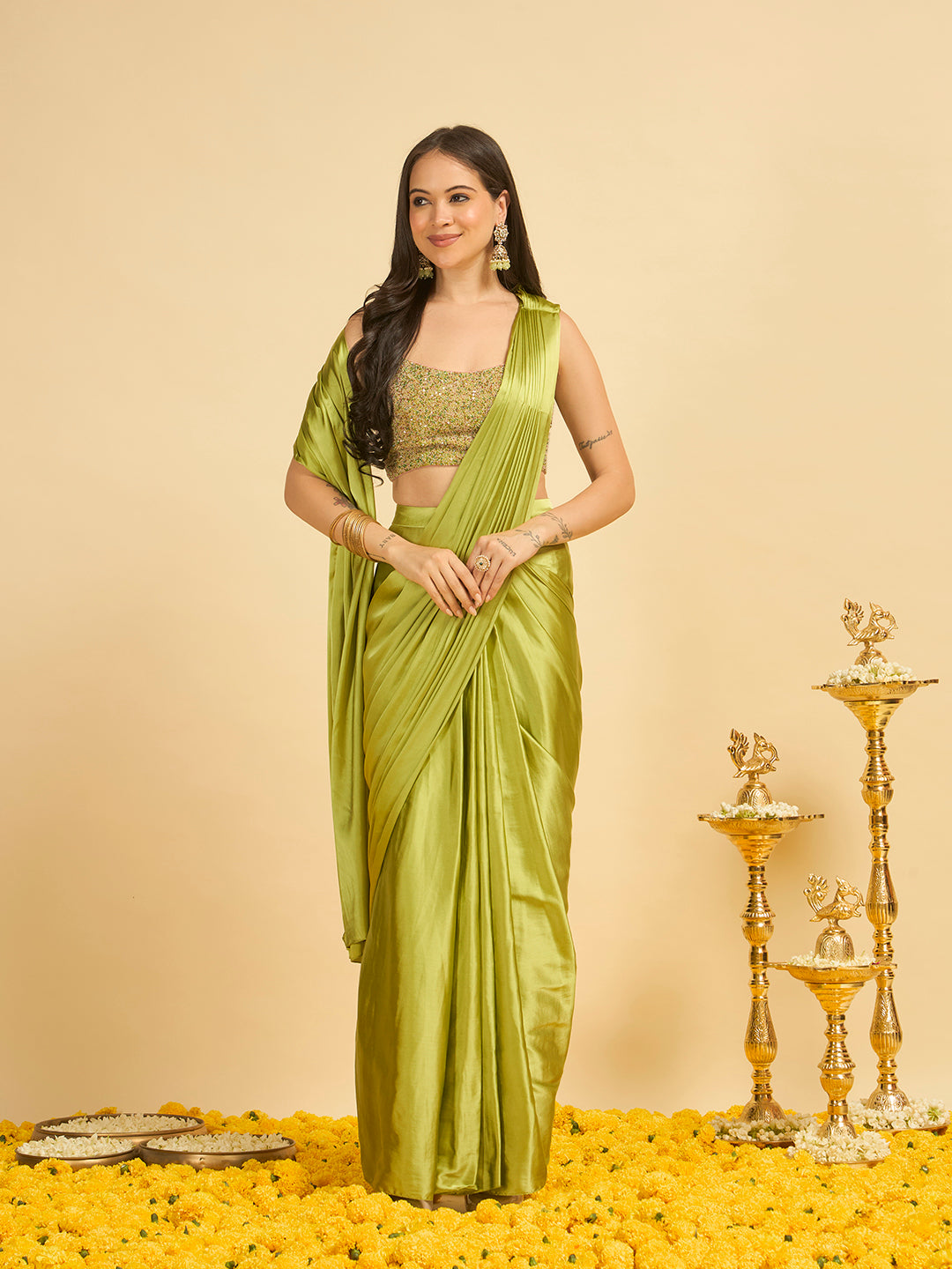 Adaa-E-Jashn Pre Draped Saree
