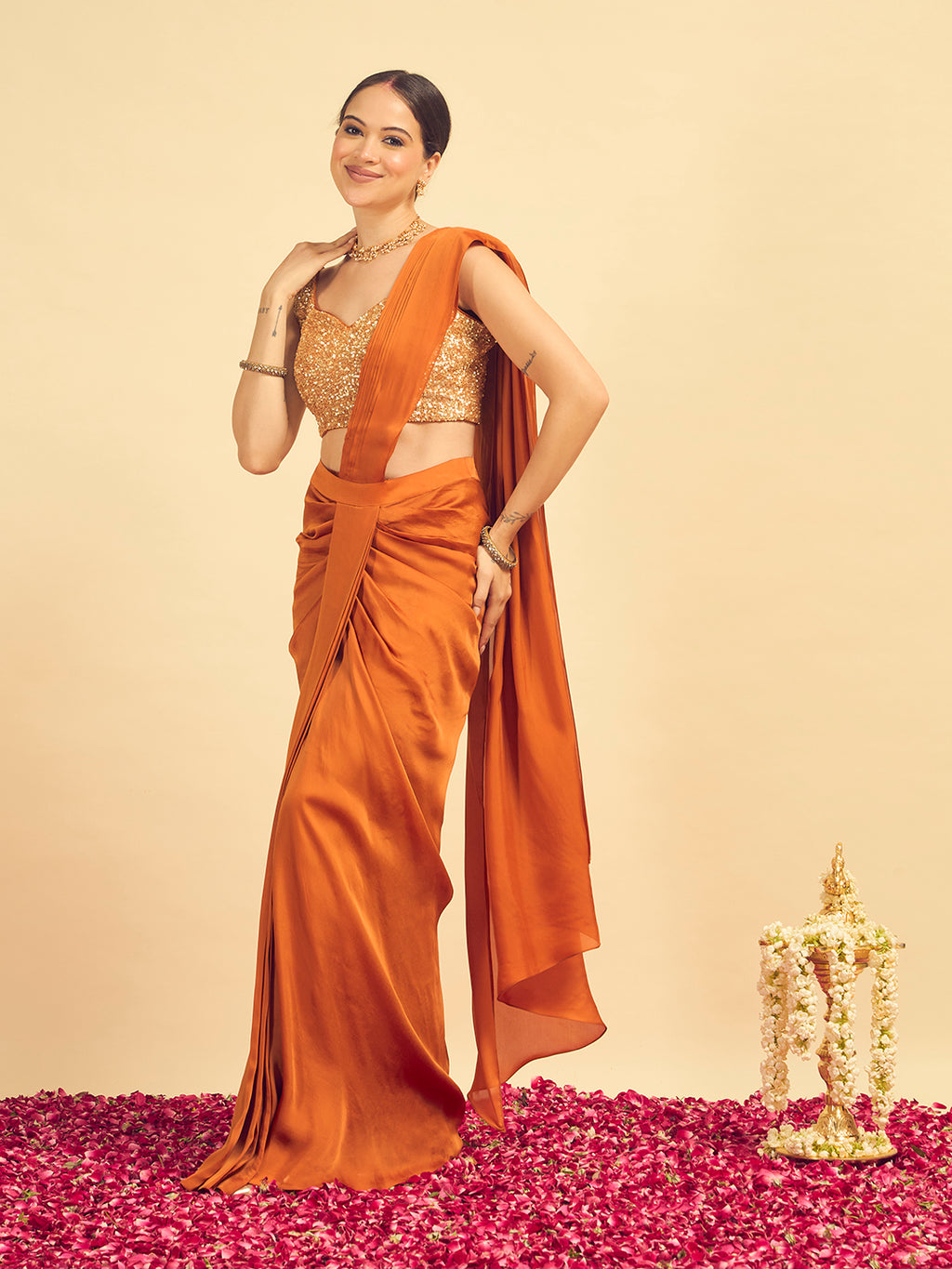 Noorani Pre Draped Saree