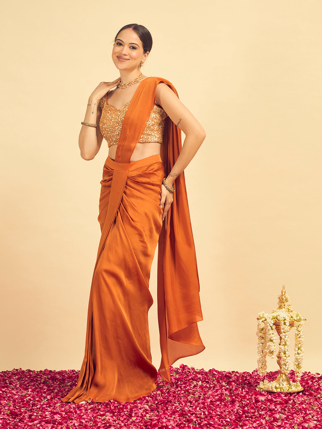 Noorani Pre Draped Saree