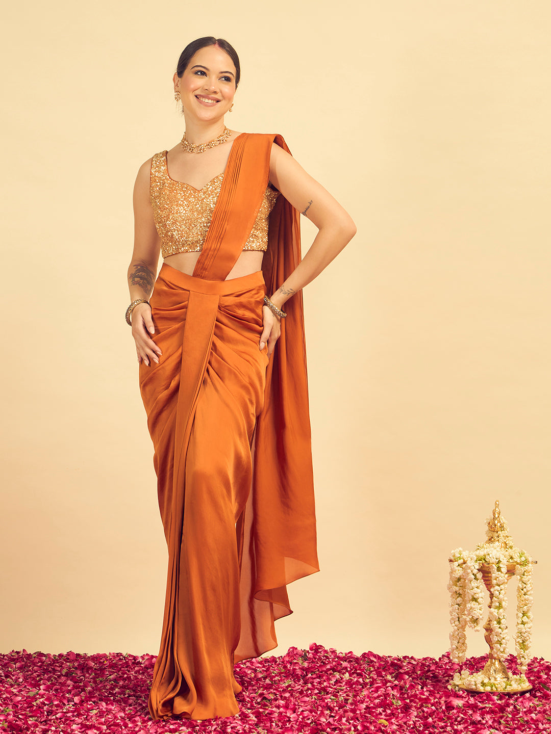 Noorani Pre Draped Saree