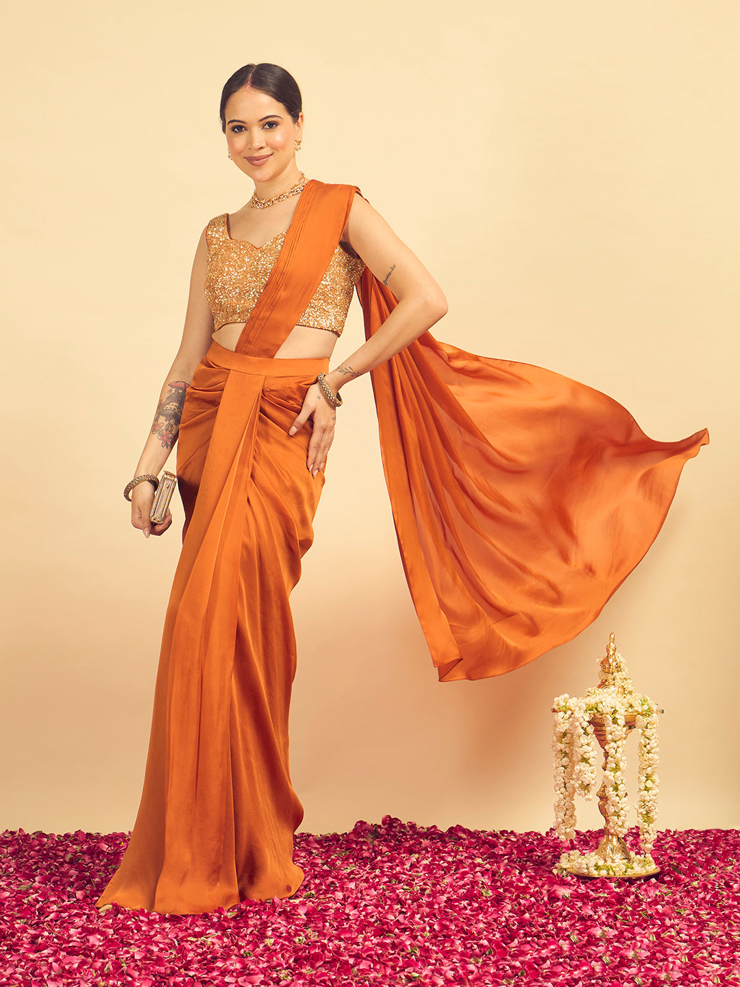 Noorani Pre Draped Saree