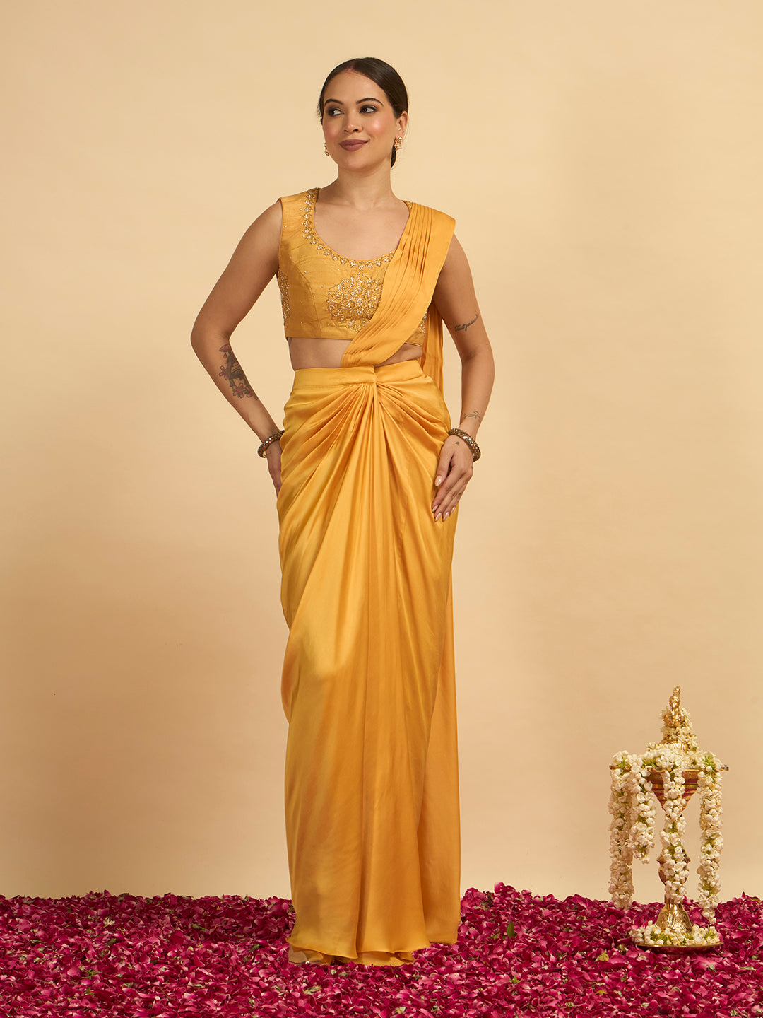 Shahana Pre Draped Saree