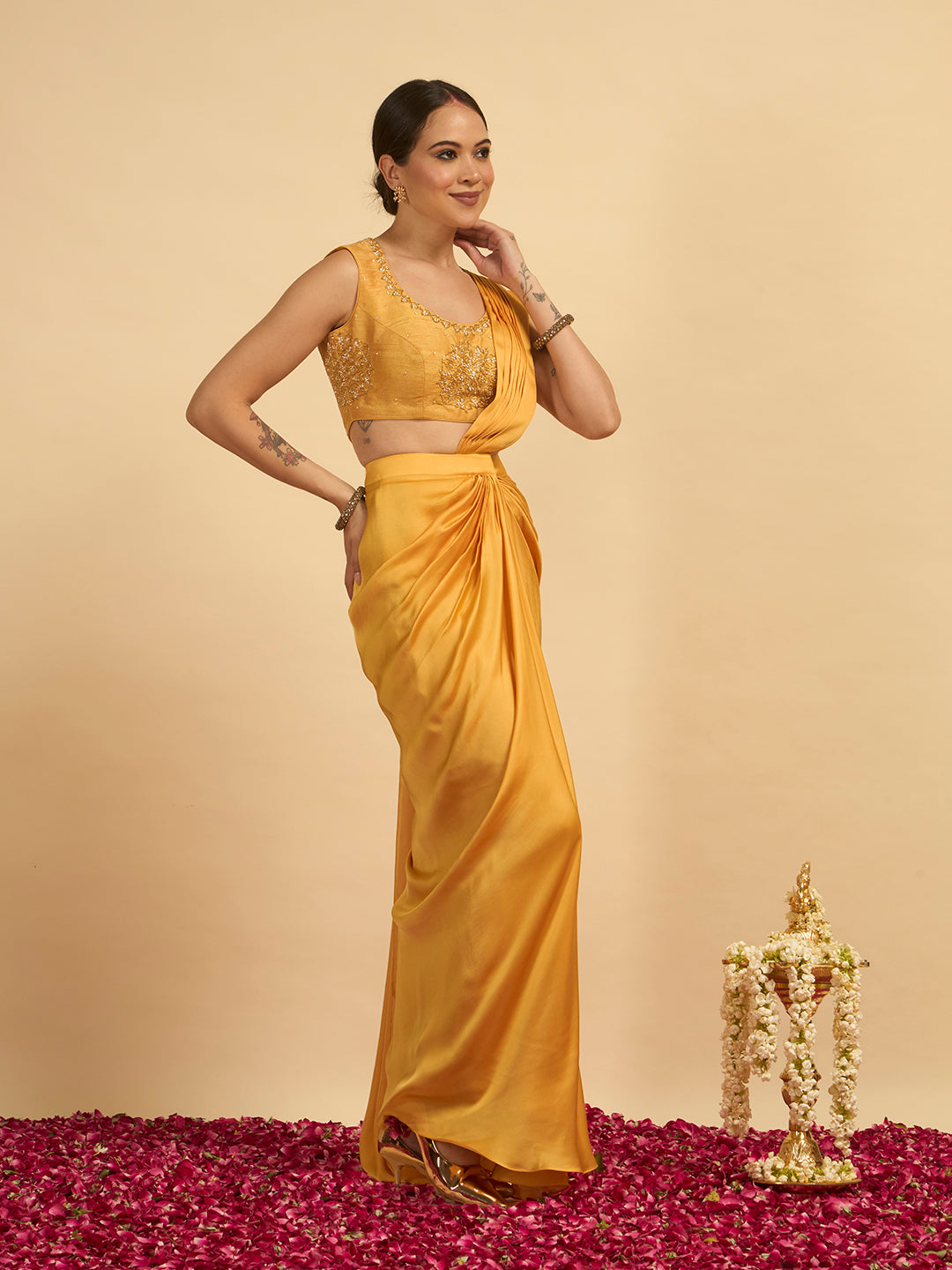 Shahana Pre Draped Saree