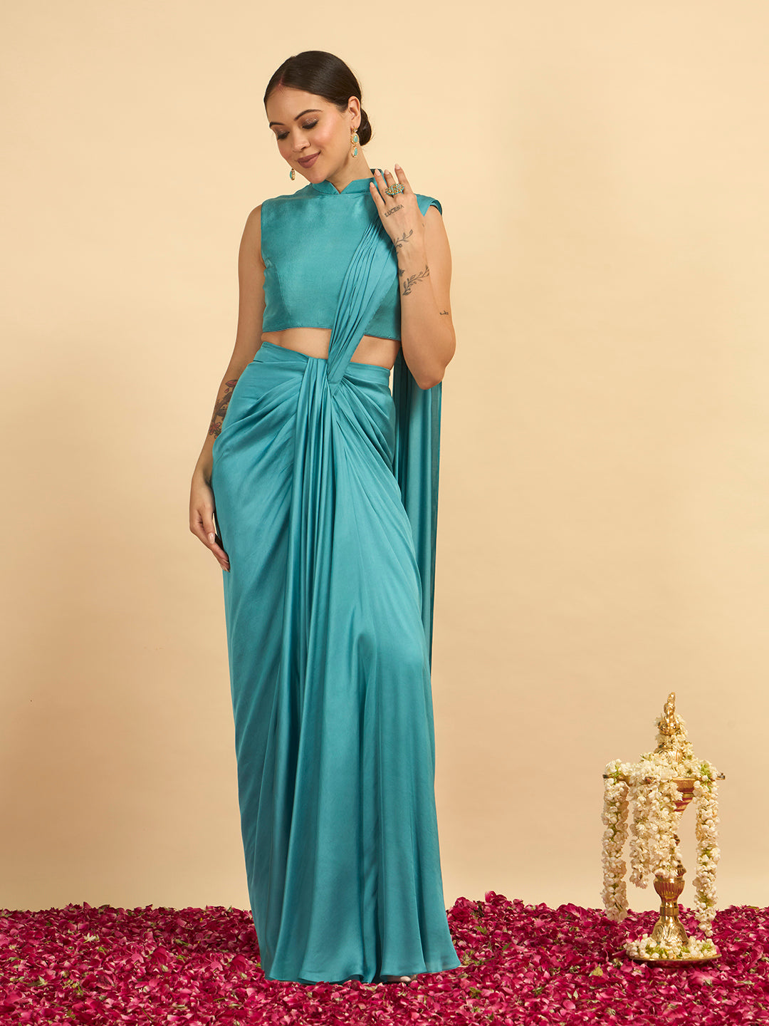 Vasl Pre Draped Saree