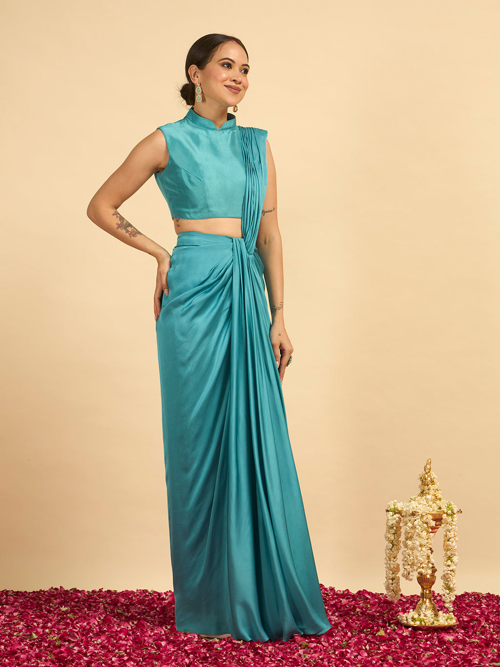 Vasl Pre Draped Saree