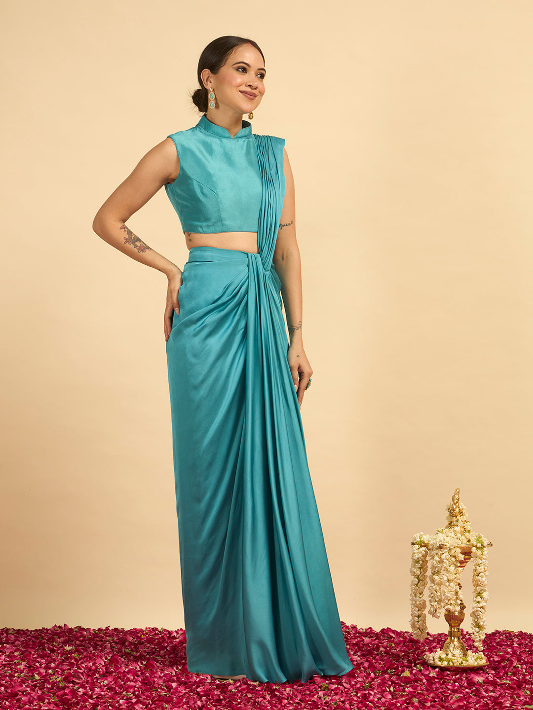 Vasl Pre Draped Saree