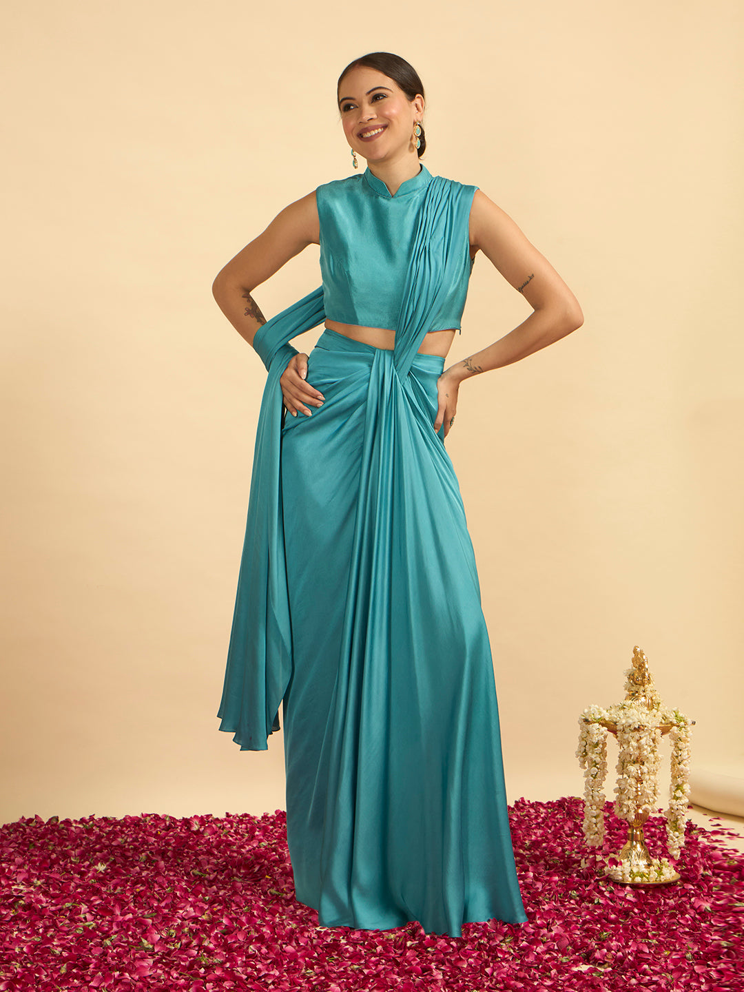 Vasl Pre Draped Saree