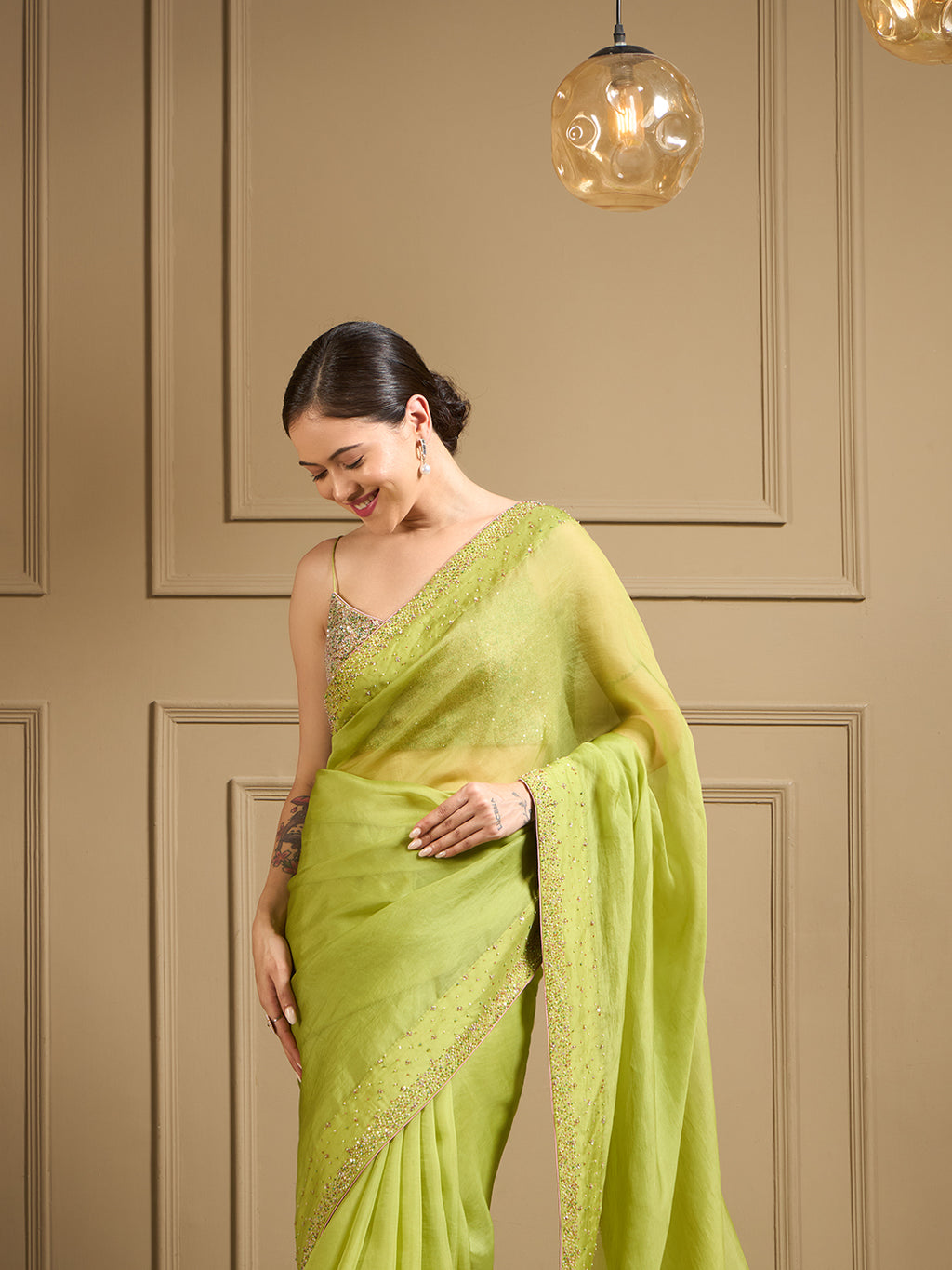 Adaa-E-Jashn Organza Saree