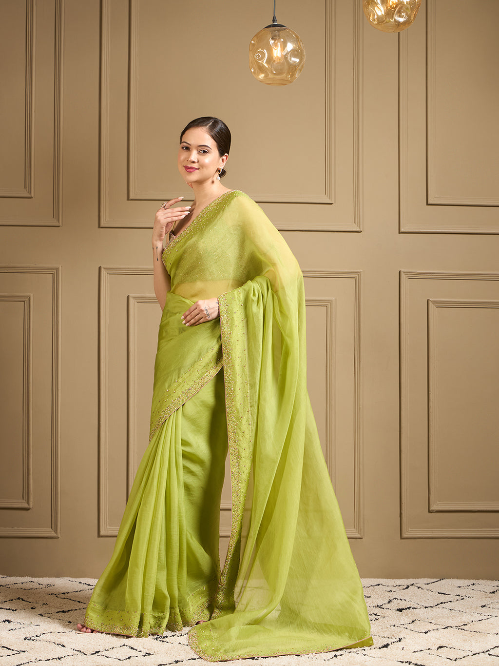 Adaa-E-Jashn Organza Saree