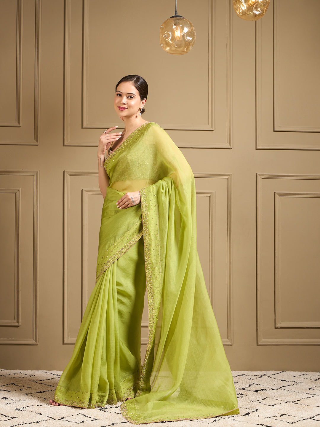 Adaa-E-Jashn Organza Saree