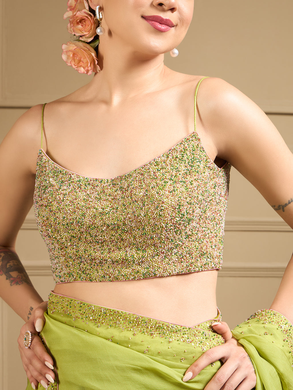 Adaa-E-Jashn Organza Saree