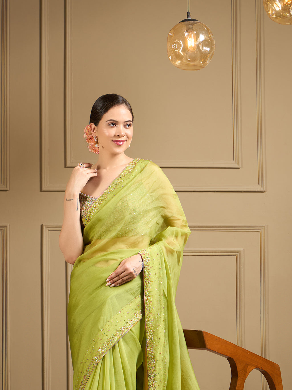 Adaa-E-Jashn Organza Saree