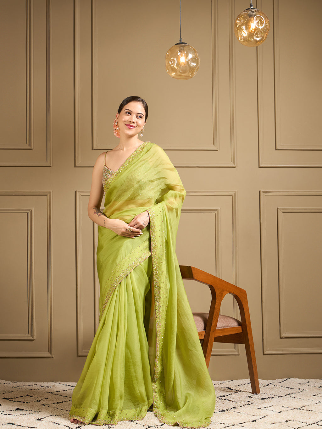 Adaa-E-Jashn Organza Saree