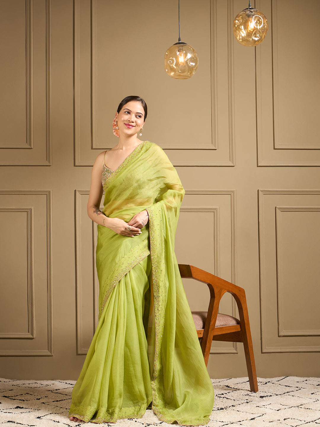 Adaa-E-Jashn Organza Saree