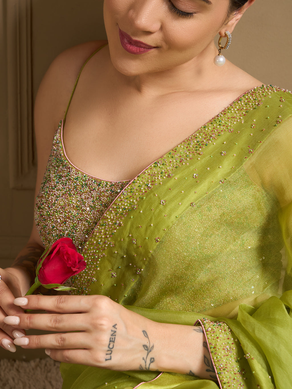 Adaa-E-Jashn Organza Saree