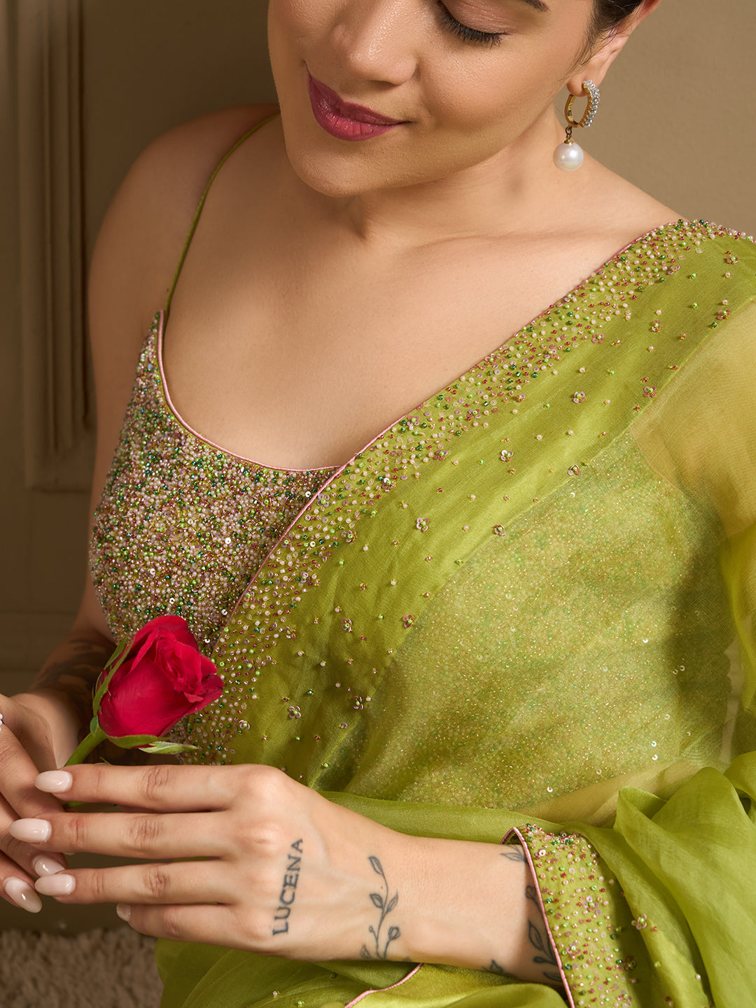 Adaa-E-Jashn Organza Saree