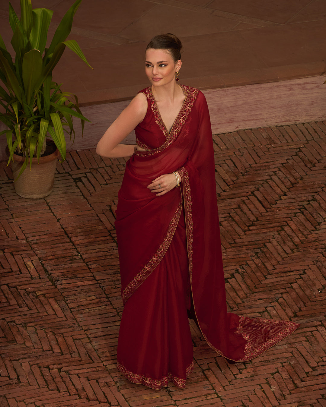 Laal Ishq Saree