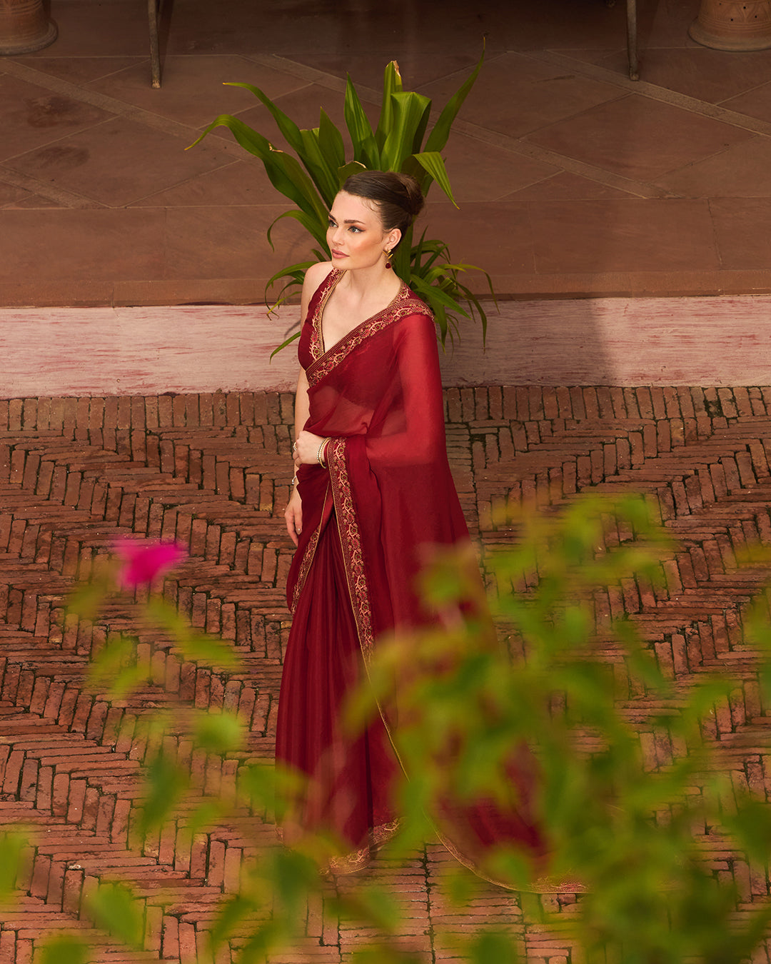 Laal Ishq Saree