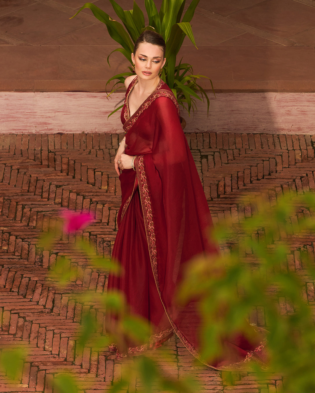 Laal Ishq Saree