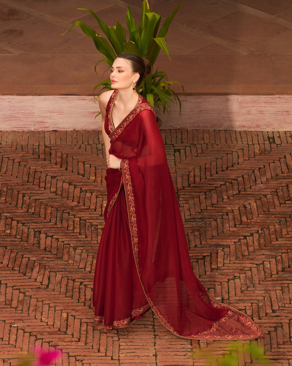 Laal Ishq Saree