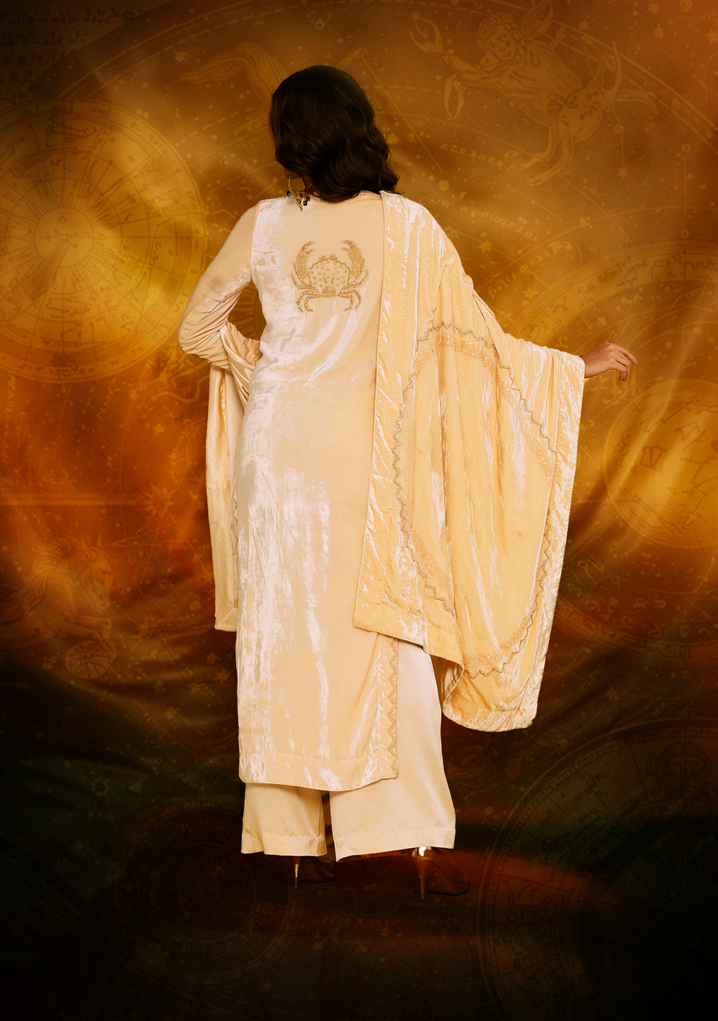 Cancer Kurta Set with Dupatta