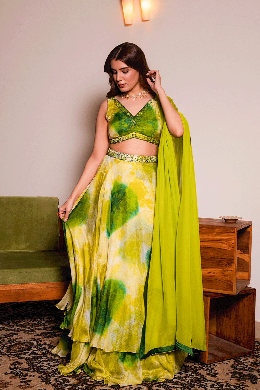 Tejaswini Lehanga Set