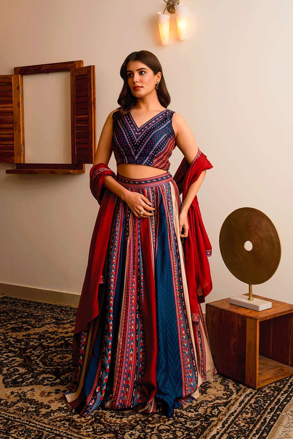 Meher Lehanga Set