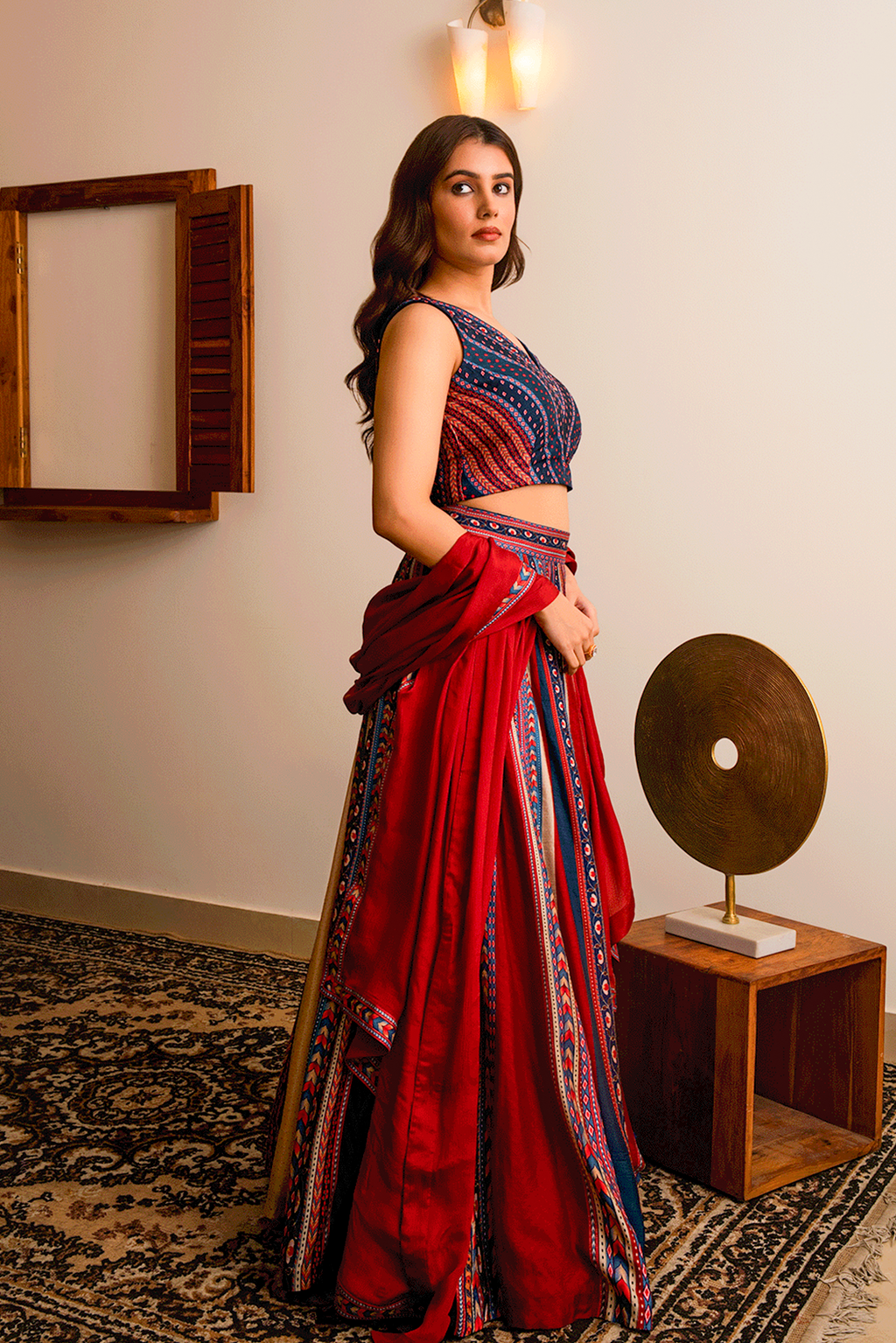 Meher Lehanga Set